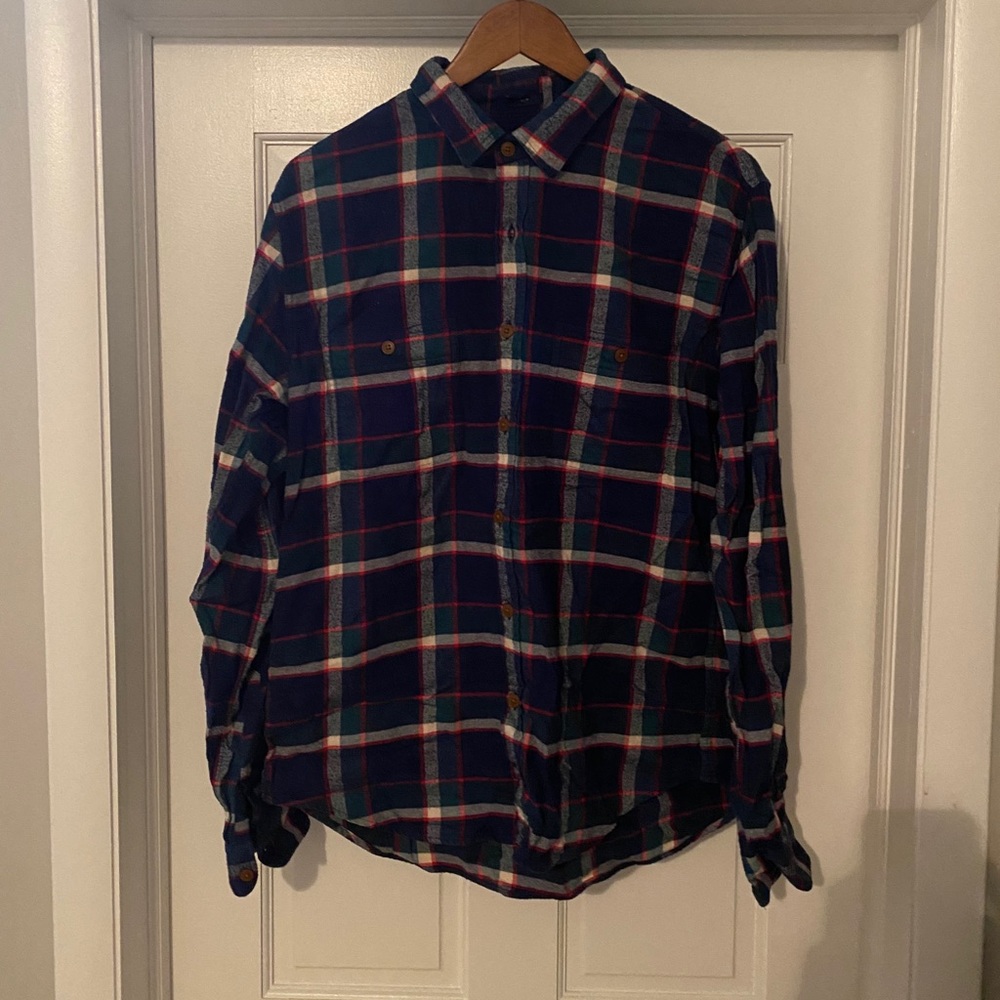 Lightly worn J Crew flannel